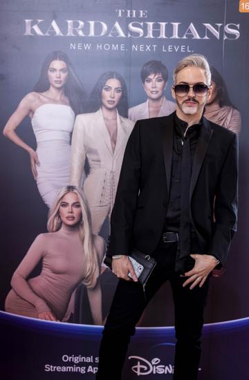 Dillon St Paul pictured at a very special preview of The Kardashians launching exclusively on Disney+ April 14th in PINK Restaurant Dublin. Picture Andres Poveda