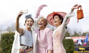 Most Stylish Lady Event at The Fairyhouse Racecourse.