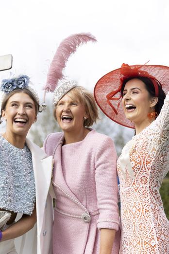 Most Stylish Lady Event at The Fairyhouse Racecourse.