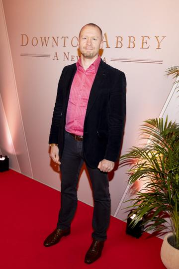 Johnny Leech (Allen Leech brother) pictured at the Irish premiere screening of Downton Abbey: A New Era at The Stella Cinema, Rathmines. Downton Abbey: A New Era is in cinemas across Ireland from this Friday April 29th. Picture Andres Poveda