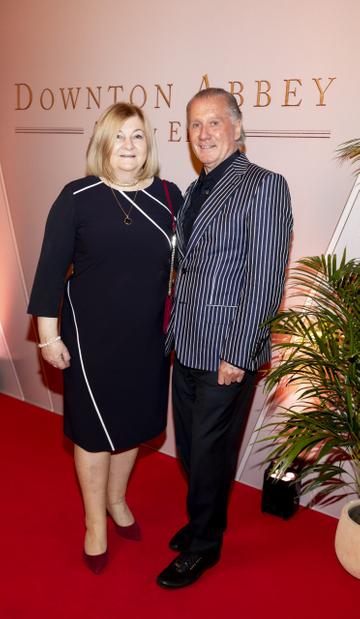 Kay and David Leech parents of Allen Leech pictured at the Irish premiere screening of Downton Abbey: A New Era at The Stella Cinema, Rathmines. Downton Abbey: A New Era is in cinemas across Ireland from this Friday April 29th. Picture Andres Poveda