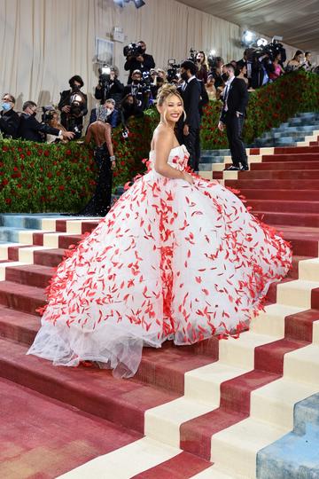 NEW YORK, NEW YORK - MAY 02: Chloe Kim attends The 2022 Met Gala Celebrating "In America: An Anthology of Fashion" at The Metropolitan Museum of Art on May 02, 2022 in New York City. (Photo by Jamie McCarthy/Getty Images)