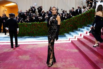 NEW YORK, NEW YORK - MAY 02: Joan Smalls attends The 2022 Met Gala Celebrating "In America: An Anthology of Fashion" at The Metropolitan Museum of Art on May 02, 2022 in New York City. (Photo by Jeff Kravitz/FilmMagic)