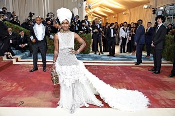 NEW YORK, NEW YORK - MAY 02: Cynthia Erivo attends The 2022 Met Gala Celebrating "In America: An Anthology of Fashion" at The Metropolitan Museum of Art on May 02, 2022 in New York City. (Photo by Dimitrios Kambouris/Getty Images for The Met Museum/Vogue)