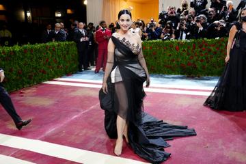 NEW YORK, NEW YORK - MAY 02: Katy Perry attends The 2022 Met Gala Celebrating "In America: An Anthology of Fashion" at The Metropolitan Museum of Art on May 02, 2022 in New York City. (Photo by Jeff Kravitz/FilmMagic)