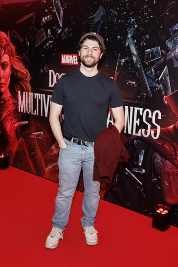 Alex Murphy pictured at a special preview screening of Marvel Studios Doctor Strange in the Multiverse of Madness at Cineworld Dublin. Picture Andres Poveda