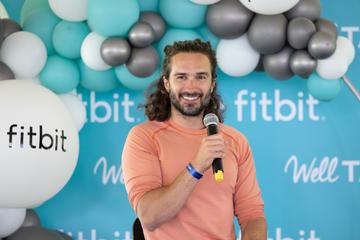 Pictured at the Fitbit WellTalk Area at Wellfest was Joe Wicks. 
Pic: Naoise Culhane