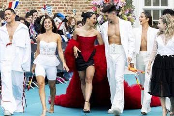 Spain’s Chanel pictured on the Turquoise Carpet in Turin for the Eurovision Song Contest 2022 Opening Ceremony at the Venaria Reale. Picture Andres Poveda