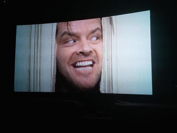 Heeeeere's Johnny! The Shining was shown late at night, giving guests a truly terrifying experience. Stanley Kubrick's grand-daughter also made an appearance on the night!