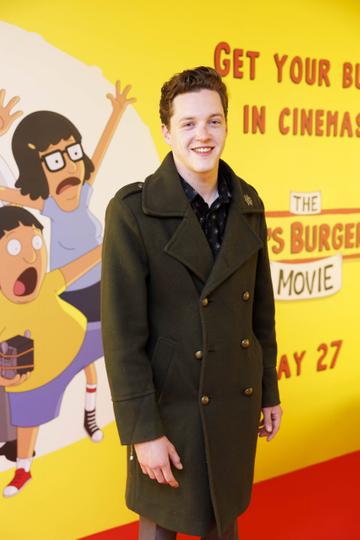 Jack Boylan pictured at a special preview screening of The Bob's Burgers Movie at the Light House Cinema Dublin. Picture Andres Poveda