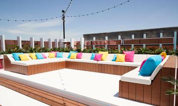 Blue skies, comfortable couches, and all the drama you can want all in one villa!
Image: (C) ITV Plc