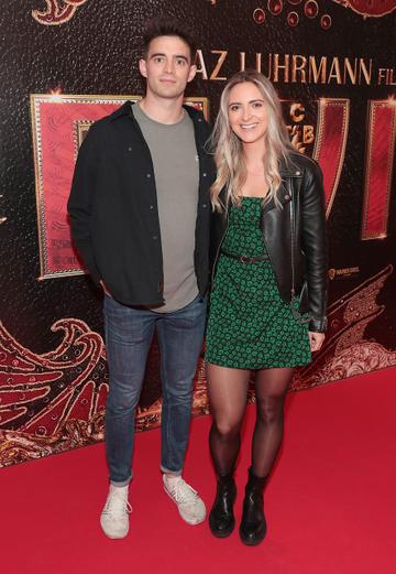 Peter Collins and Claire Concannon at the Irish Premiere screening of Elvis at the Lighthouse Cinema,Dublin.
Picture Brian McEvoy