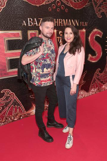 Fergal D'arcy and Eileen Kelly at the Irish Premiere screening of Elvis at the Lighthouse Cinema,Dublin.
Picture Brian McEvoy