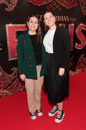 Grace McKeever and Sarah Crowley at the Irish Premiere screening of Elvis at the Lighthouse Cinema,Dublin.
Picture Brian McEvoy