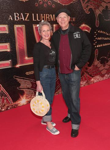 Andy Maslen and Susan Maslen at the Irish Premiere screening of Elvis at the Lighthouse Cinema,Dublin.
Picture Brian McEvoy