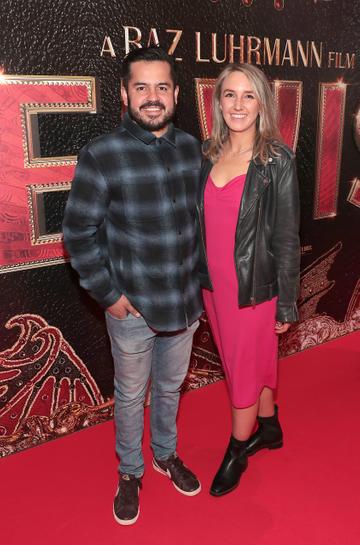 Mateo Hernandez Power and Hannah McGovern at the Irish Premiere screening of Elvis at the Lighthouse Cinema,Dublin.
Picture Brian McEvoy