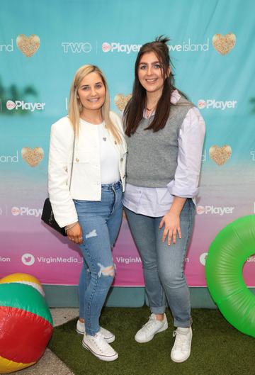 Anne McNamara  and Aoife Mulrennan pictured at the official launch  of Love Island at House Dublin. Love Island airs exclusively on Virgin Media Two this Monday 6th June 2022 at 9pm.
Pic Brian McEvoy