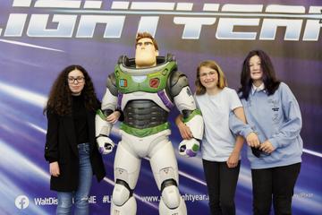 Ava Poveda, Sabine Narzisi and Kate Virmaud pictured at the special preview screening of Disney Pixar LIGHTYEAR in the Odeon Cinema Dublin. LIGHTYEAR will be in cinemas from June 17th. Picture Andres Poveda