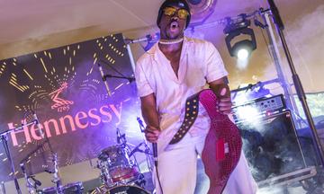 Ahmed, With Love at the Hennessy HipHop House at Body & Soul Festival.
Credit: Aaron Corr