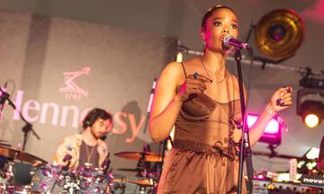 Shiv at the Hennessy HipHop House at Body & Soul Festival.
Credit: Aaron Corr