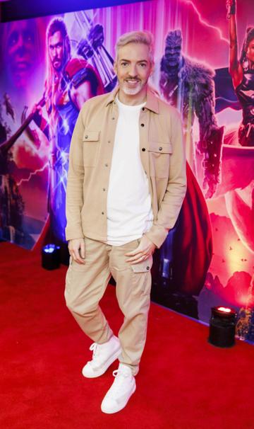 Dillon St Paul pictured at the special preview screening of Thor: Love and Thunder. Picture Andres Poveda