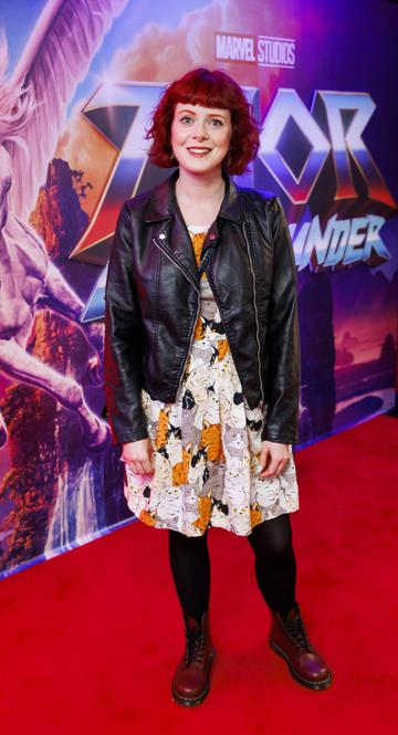 Halsey Byrne pictured at the special preview screening of Thor: Love and Thunder. Picture Andres Poveda