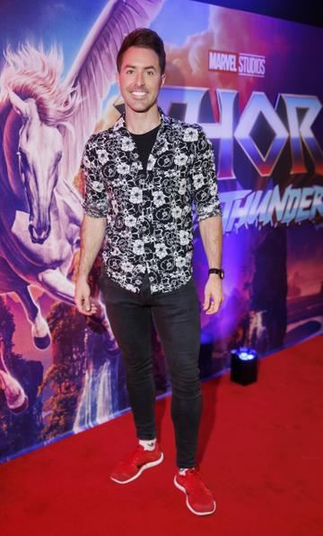 Mark The Science Guy pictured at the special preview screening of Thor: Love and Thunder. Picture Andres Poveda