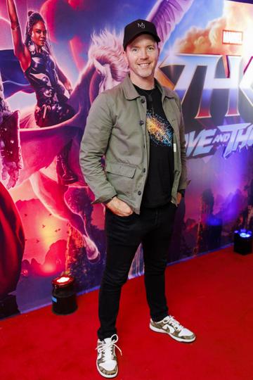 Dermot Whelan pictured at the special preview screening of Thor: Love and Thunder. Picture Andres Poveda