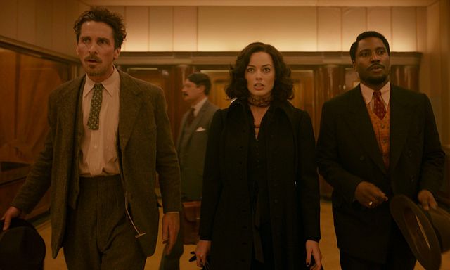 A one-eyed Christian Bale leads a star-studded cast in the trailer for