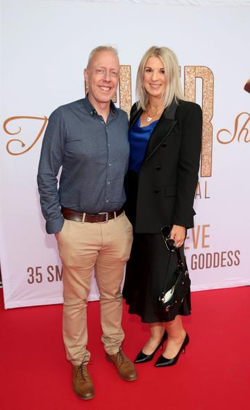 Robbie Fogarty and Catherine Fogarty pictured at the opening night of 'The Cher Show' musical at the Bord Gais Energy Theatre,Dublin.
Pic Brian McEvoy