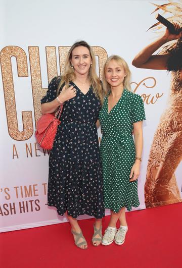 Niamh O'Reilly and Laura Field pictured at the opening night of 'The Cher Show' musical at the Bord Gais Energy Theatre,Dublin.
Pic Brian McEvoy