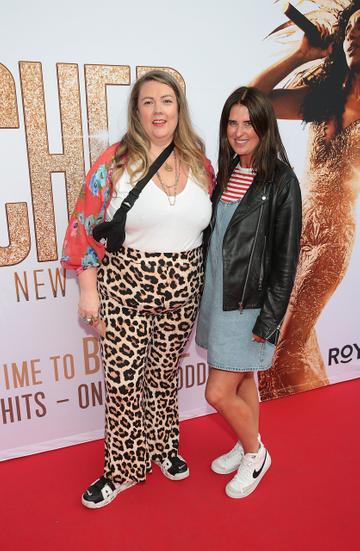Andrea Horan and Clodagh O'Hagan pictured at the opening night of 'The Cher Show' musical at the Bord Gais Energy Theatre,Dublin.
Pic Brian McEvoy