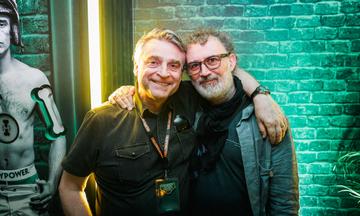 Bren Berry and Tommy Tiernan at the Paddy Power Comedy Festival. 
Photo By Ray Keogh
