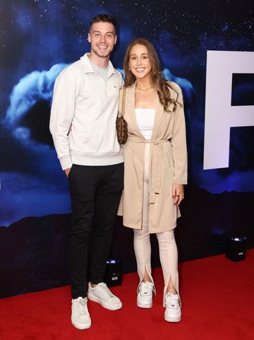 Karl Skinner and Ali O'Driscoll pictured at the special preview screening of NOPE in Cineworld, Dublin. NOPE, from Jordan Peele, writer/director of Get Out and Us is in cinemas August 12th. Pic: Marc O'Sullivan
