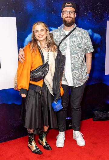 Aisling Duffy and Steven Heron pictured at the special preview screening of NOPE in Cineworld, Dublin. NOPE, from Jordan Peele, writer/director of Get Out and Us is in cinemas August 12th. Pic: Marc O'Sullivan