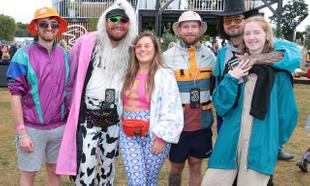 Irish festival goers celebrate their second day at Electric Picnic 2022