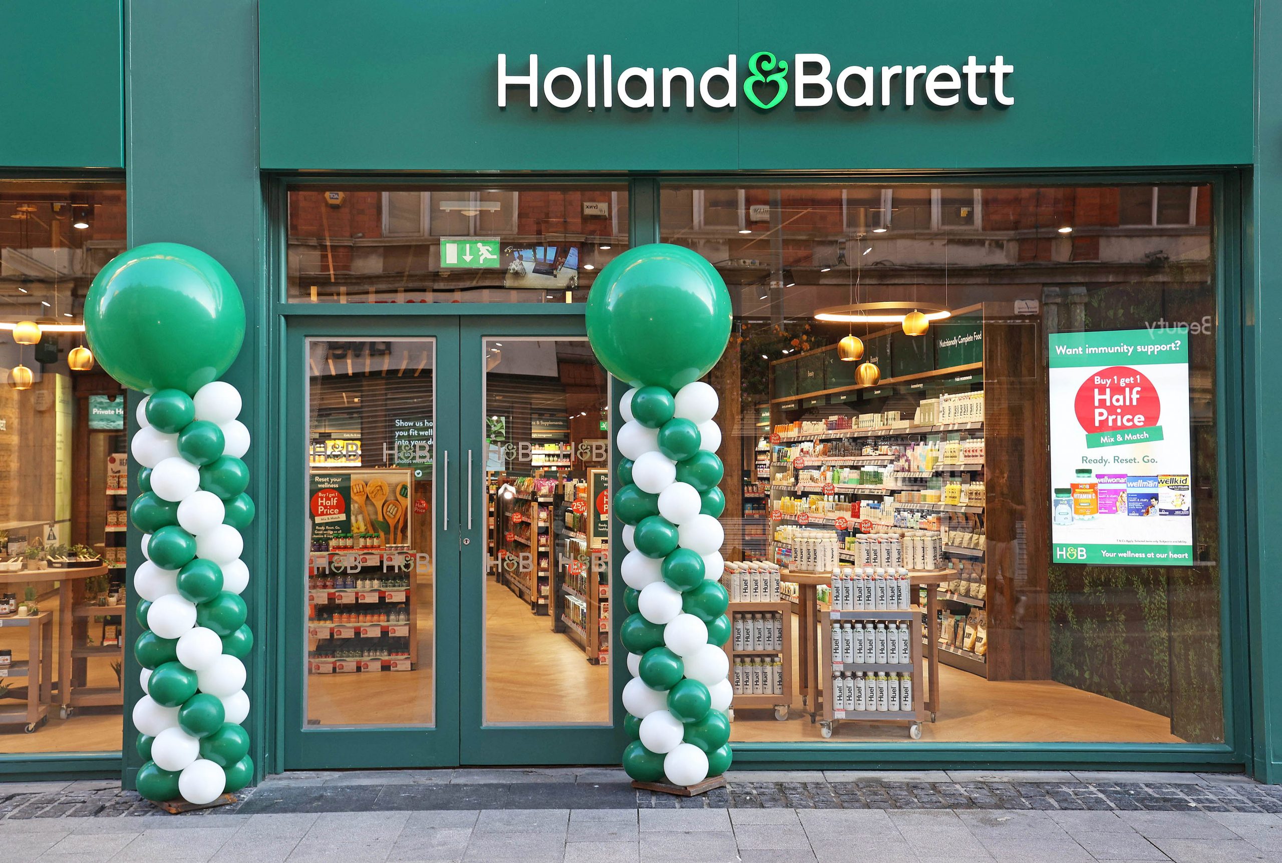 Holland And Barrett Flagship Store Launch On Henry Street ...