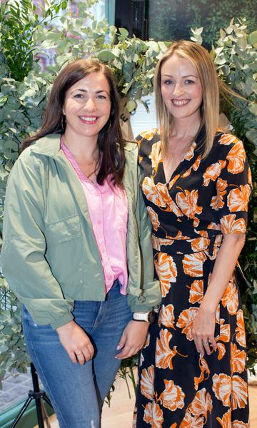 Lorna Donnelly and Natalie Donohoe at the Holland & Barrett media launch in Henry Street, Dublin.
Photo: Julien Behal Photography