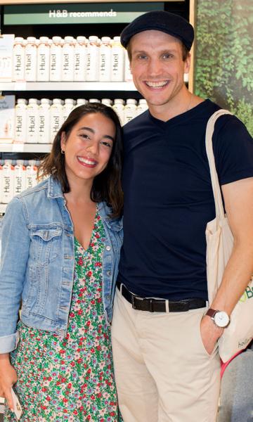Natalia Araujo and Daniel Twomey, DT Wellbeing at the Holland & Barrett media launch in Henry Street, Dublin.
Photo: Julien Behal Photography