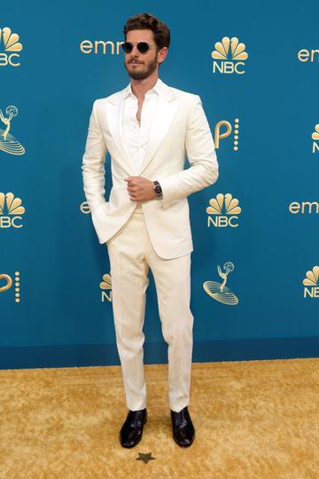 LOS ANGELES, CALIFORNIA - SEPTEMBER 12: Andrew Garfield  attends the 74th Primetime Emmys at Microsoft Theater on September 12, 2022 in Los Angeles, California. (Photo by Momodu Mansaray/Getty Images)
