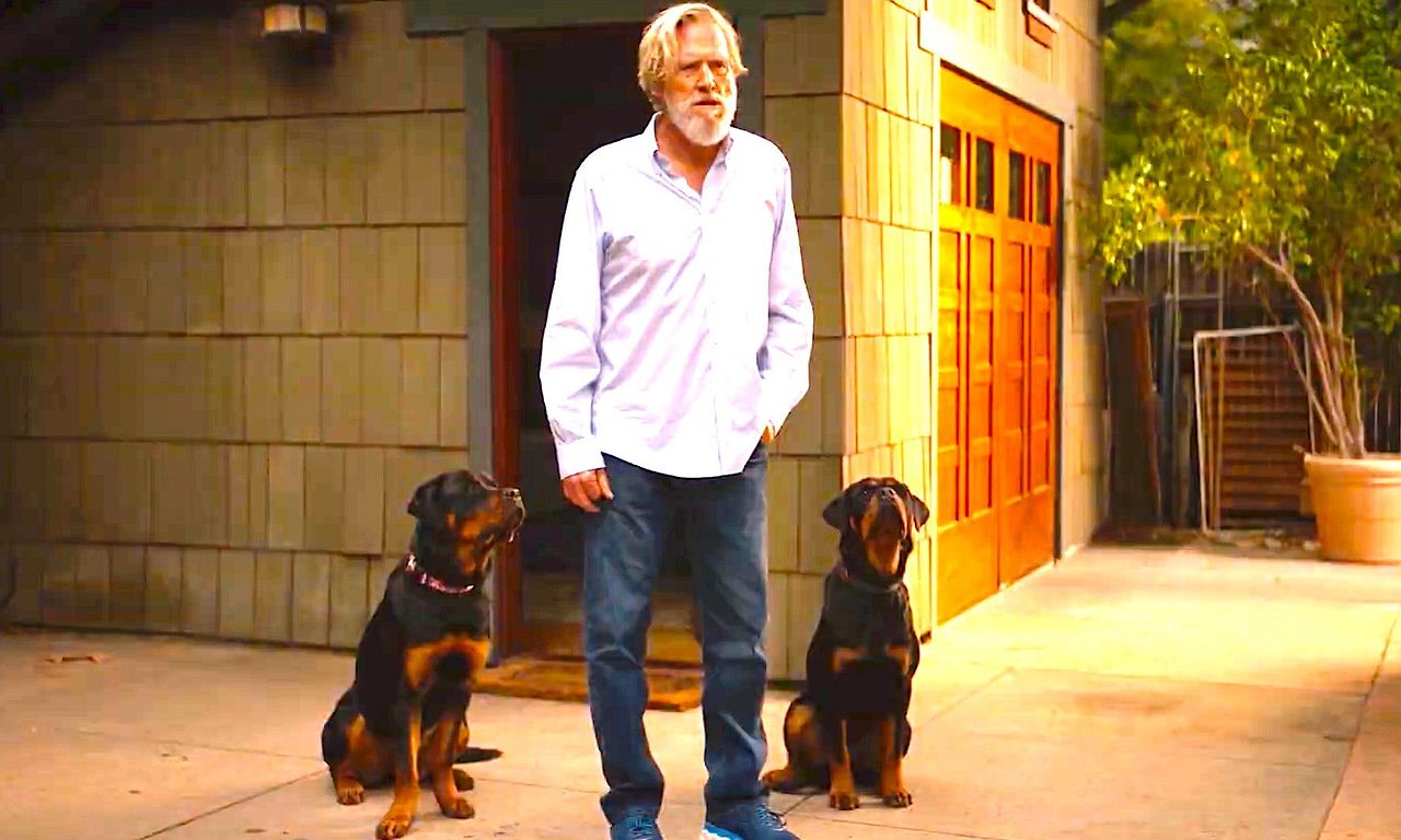 Jeff Bridges on a brush with death, action scenes, and dog costars