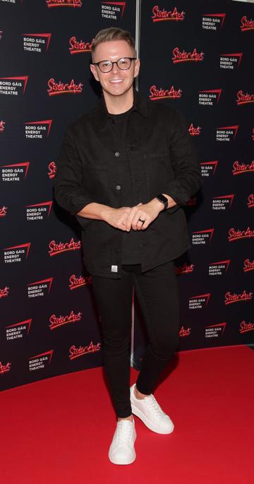 Paul Ryder at the opening night of the musical Sister Act at the Bord Gais Energy Theatre,Dublin
Pic Brian McEvoy Photography