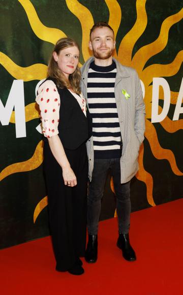Erin Porter and Ciaran Darcy pictured at a special preview screening of 20th Century Studios “Amsterdam” in the Light House cinema Dublin. Picture Andres Poveda