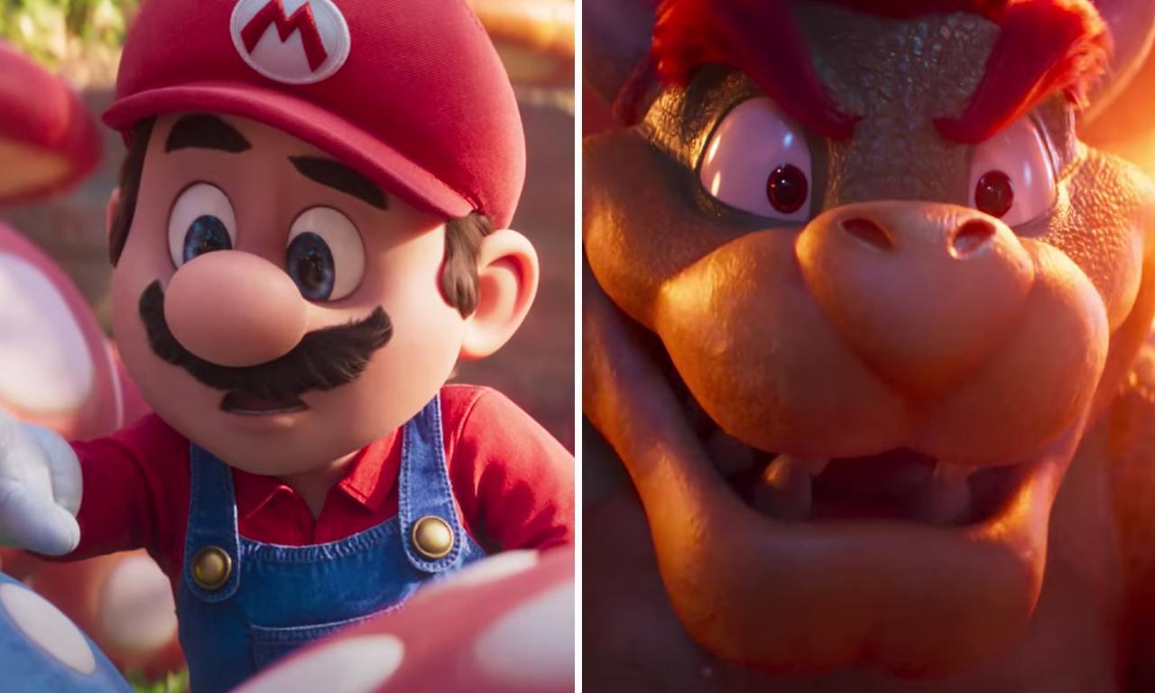 'The Super Mario Bros. Movie' trailer Hearing Mario and Bowser talk is
