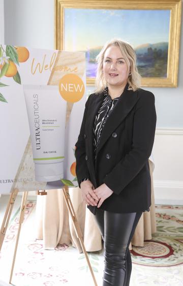 Sally Foran at the Launch of Ultraceuticals new Ultra Granule-C Microfoliant in The Merrion Hotel.
Photography: Karen Morgan