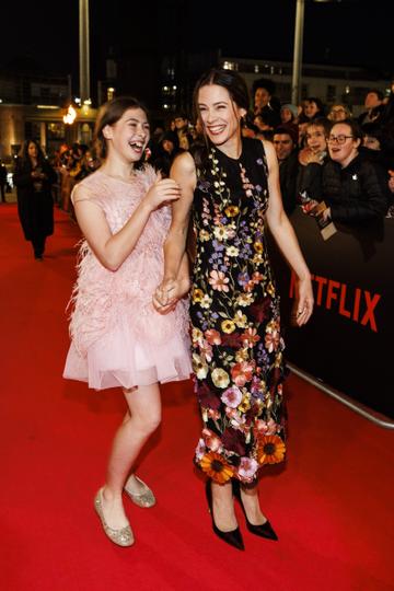 Elaine Cassidy and daughter Kila Lord Cassidy on the red carpet at the Irish premiere screening of THE WONDER at the Light House Cinema in Smithfield, Dublin
Pic: Michael Chester
info@chester.ie