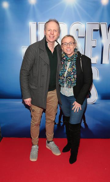 Jeremy Dixon and Sue Dixon pictured at the opening night of the musical Jersey Boys at the Bord Gais Energy Theatre, Dublin.
Picture Brian McEvoy