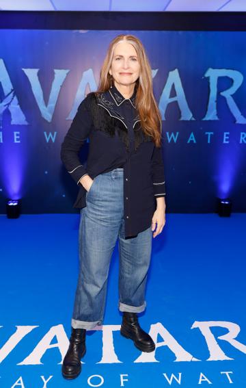 Cathy O'Connor at the Irish Premiere Screening of Avatar The Way of Water in Cineworld IMAX 3D Dublin-photo Kieran Harnett
no repro fee