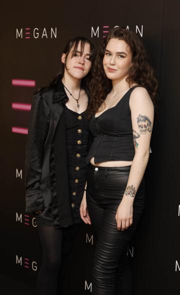 Lissie Marton and Joele Brady pictured at a special preview screening of M3GAN at Dublin’s Light House Cinema. M3GAN is in cinemas nationwide from today, January 13th. Picture Andres Poveda
