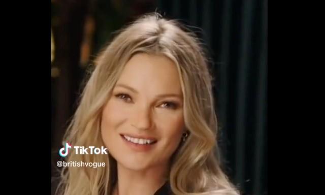 Please enjoy this clip of Kate Moss repeatedly referring to herself as ...